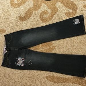 Girls Jeans, dark blue, 16